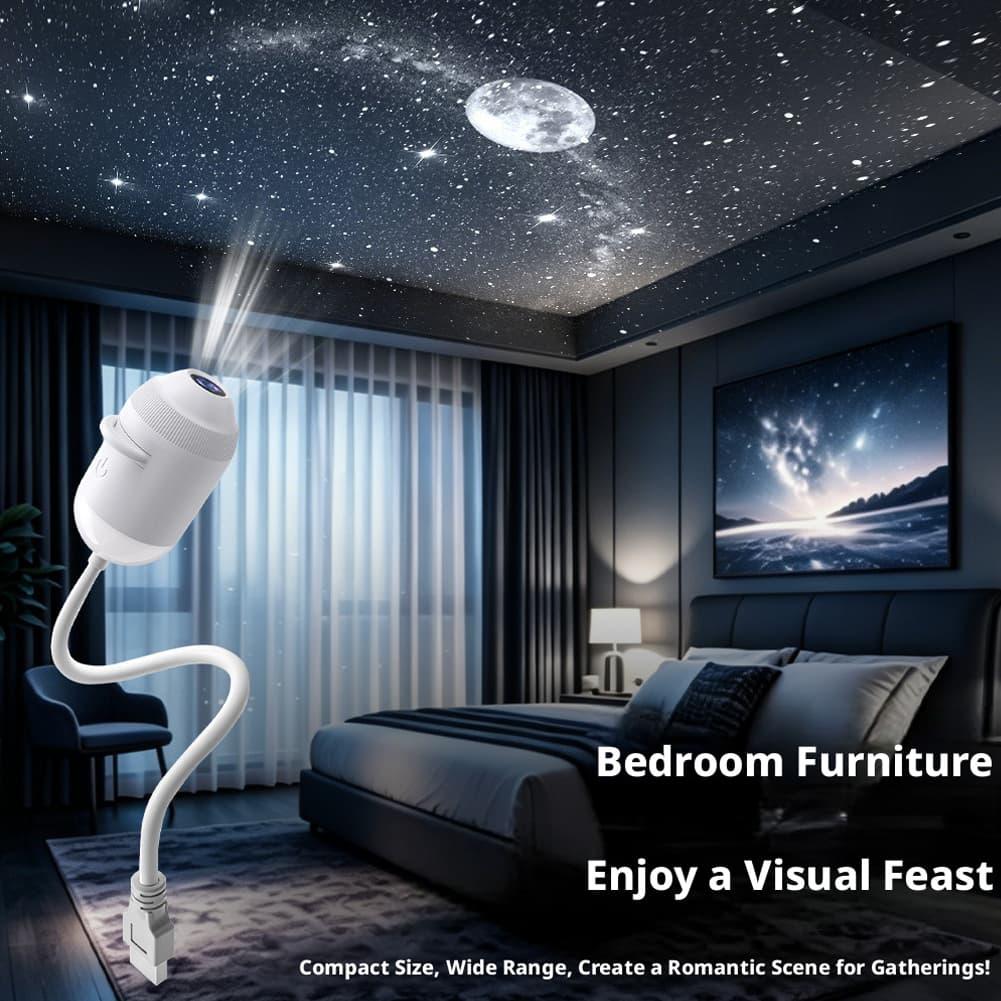 Planetarium Projector Home - 2-in-1 Galaxy Star Projector Light High-definition