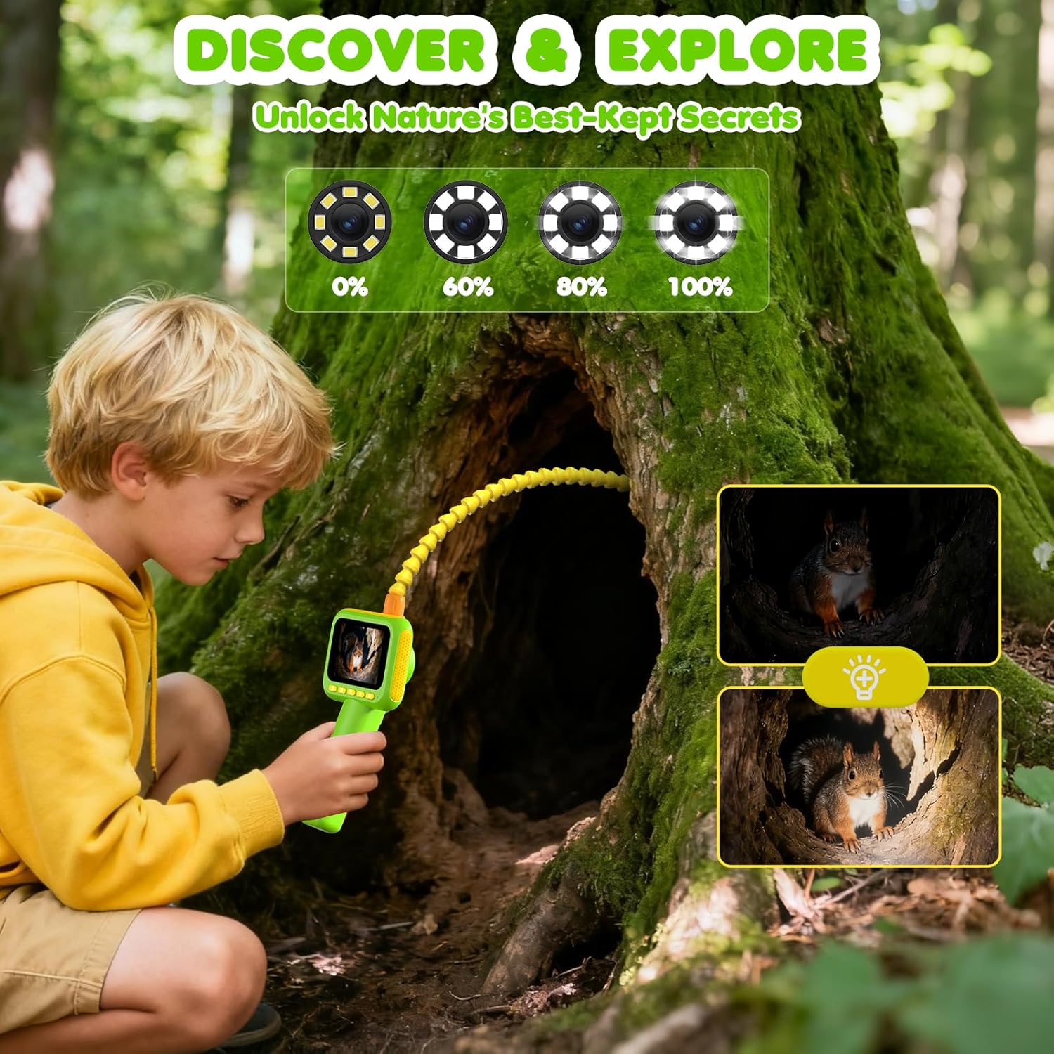 Endoscope for Kids, Borescope  - огляд і ціна Science Toy