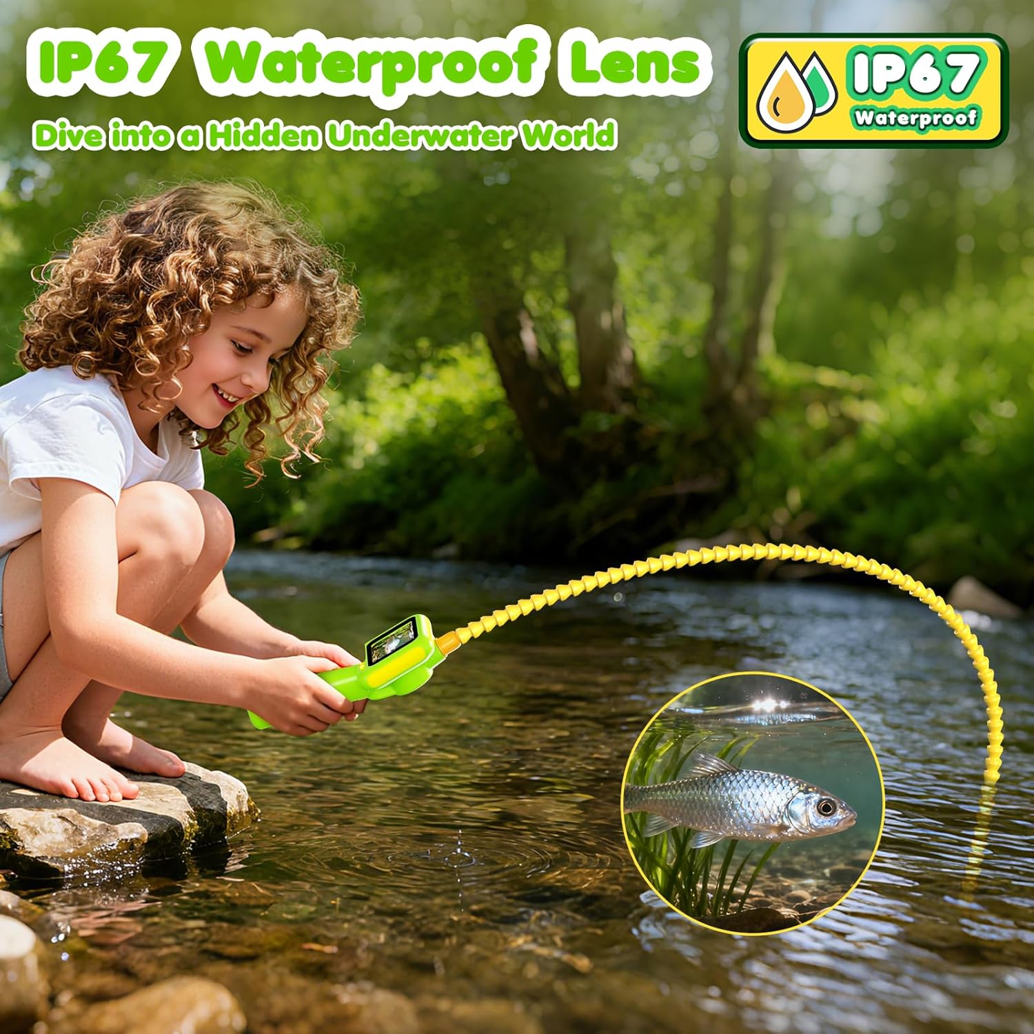 Endoscope for Kids, Borescope  - огляд і ціна Science Toy