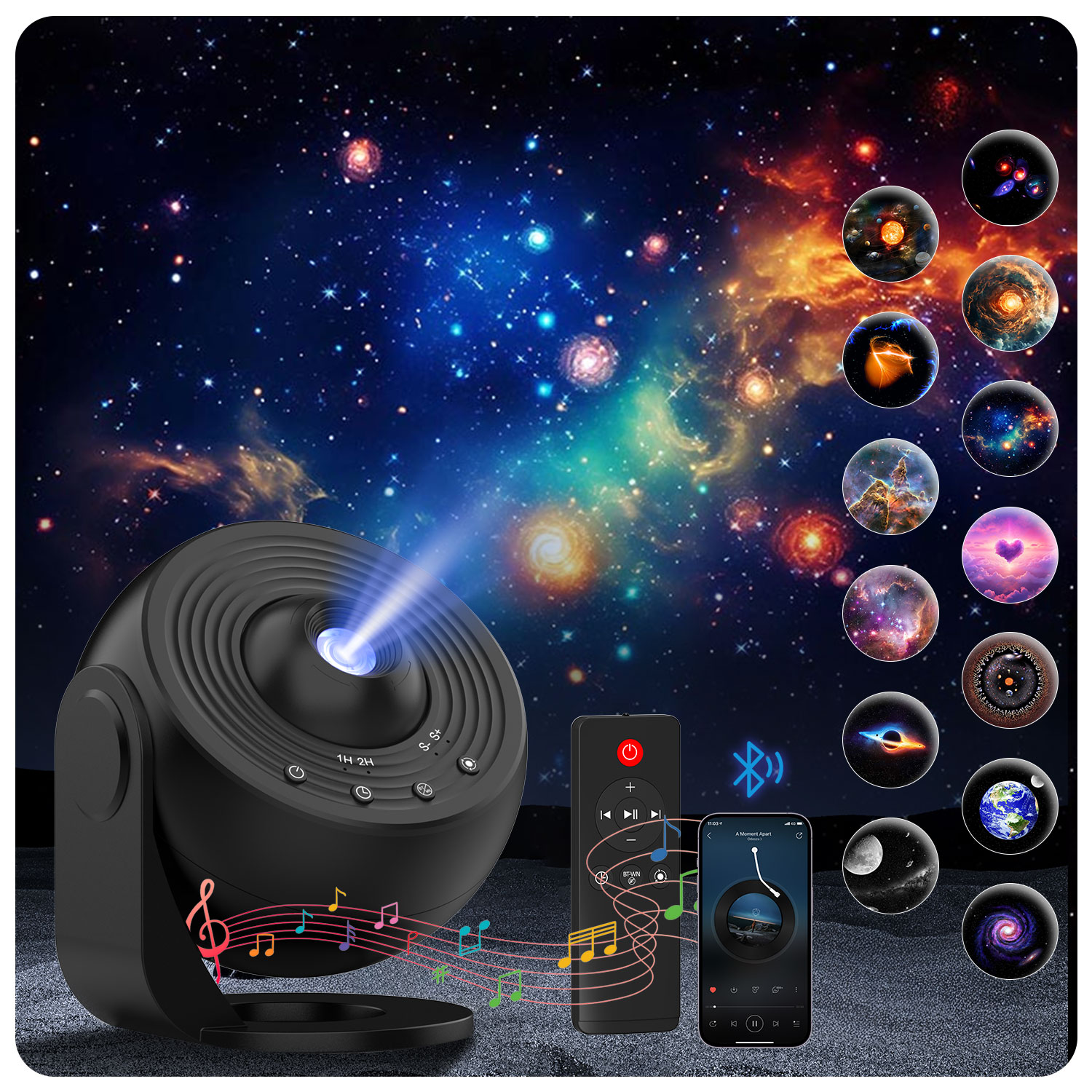 Star Projector Galaxy Pro Nigh - огляд і ціна Planetarium Projector Home